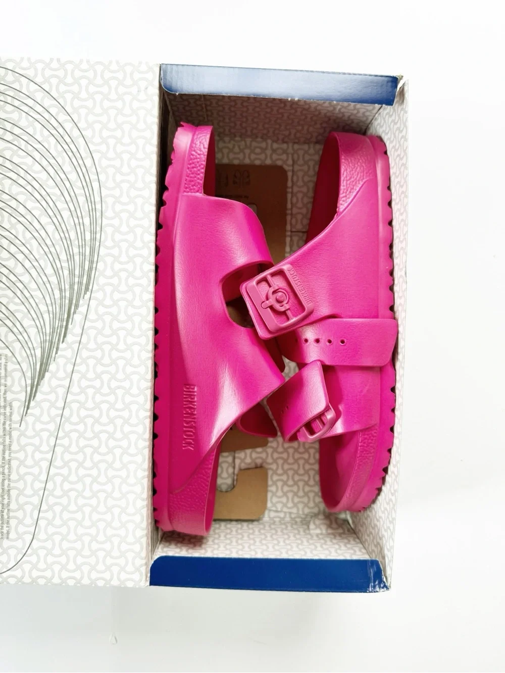Birkenstock Arizona EVA Sandal Beetroot - Bright Pink | 40 (9) NIB